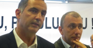 Gilles Simeoni et Jean-Christophe Angelini au temps de Femu a Corsica. Gilles Simeoni et Jean-Christophe Angelini au temps de Femu a Corsica.