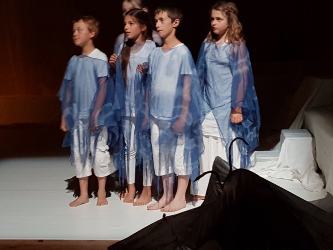 " U Dracula d'acqua", spectacle bilingue à A Stazzone Pioggiola " U Dracula d'acqua", spectacle bilingue à A Stazzone Pioggiola