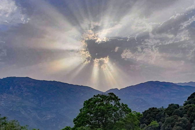 La photo du jour : Les feux du crépuscule à Sant'Andria di Tallà