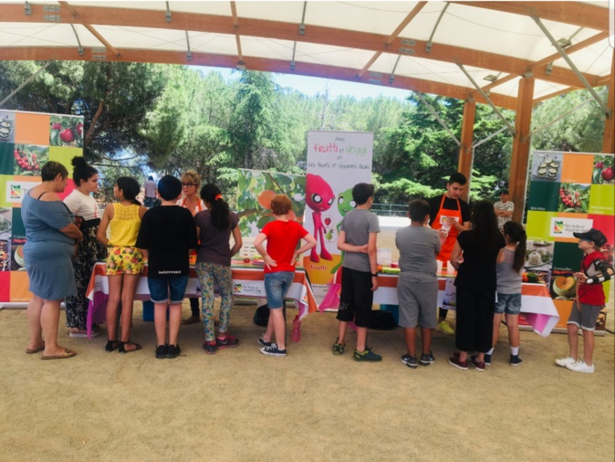 Bastia : Les écoliers célèbrent les "Fruits & Légumes Frais" 