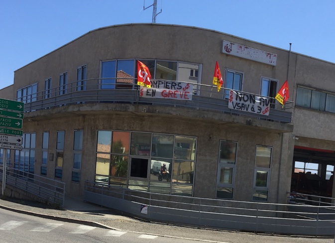 Un conflit en interne agite les pompiers de Bastia Un conflit en interne agite les pompiers de Bastia