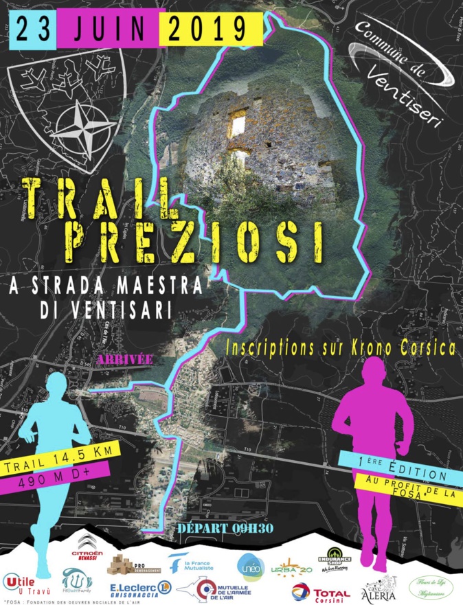 Ventiseri : Le 1er Trail Preziosi A Strada maestra c'est ce dimanche 23 juin Ventiseri : Le 1er Trail Preziosi A Strada maestra c'est ce dimanche 23 juin
