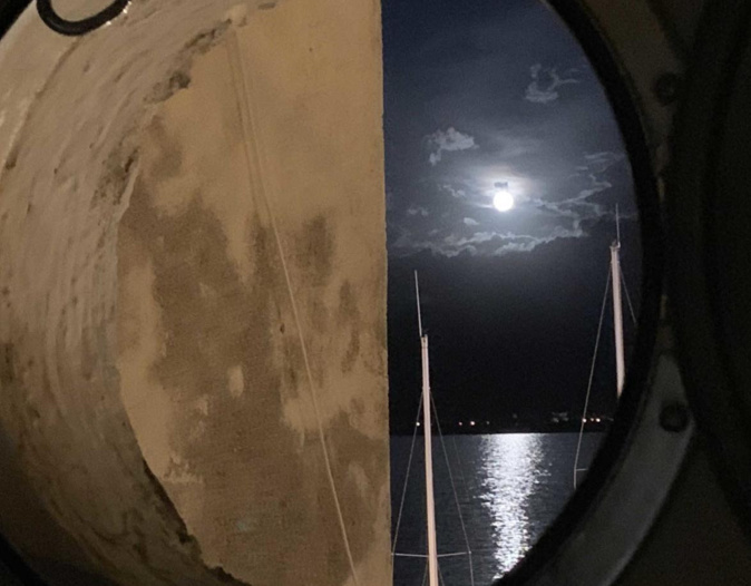 Soir de pleine Lune à Calvi (Anne-Marie Ausilia)