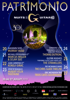 Nuits de la Guitare à Patrimoniu : La billetterie est ouverte Nuits de la Guitare à Patrimoniu : La billetterie est ouverte