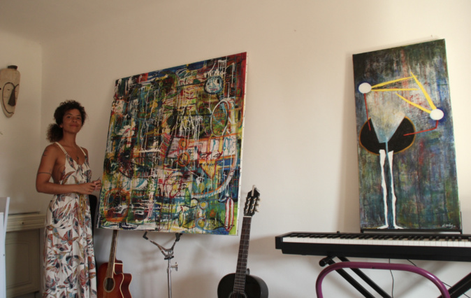 La peinture métisse de Mélissa Galin : L'artiste porto-vecchiaise exposera du 4 au 17 juillet à la galerie Noir et Blanc à Bastia La peinture métisse de Mélissa Galin : L'artiste porto-vecchiaise exposera du 4 au 17 juillet à la galerie Noir et Blanc à Bastia