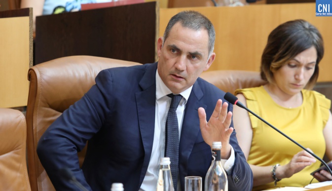 Gilles Simeoni. Photo M.L. Gilles Simeoni. Photo M.L.