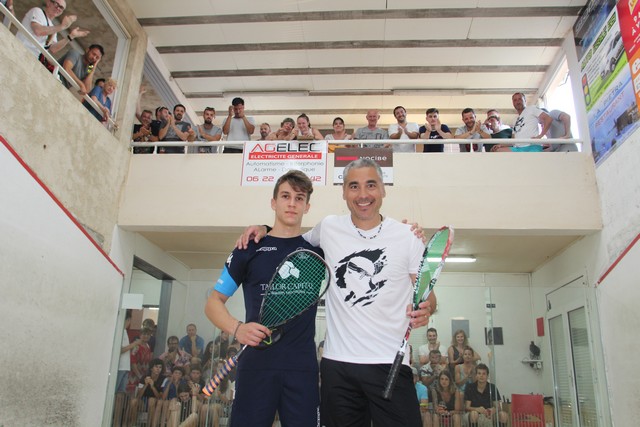 Open international de Squash Ile-Rousse: Finales Lincou- Hennard chez les hommes  et Boden-Barbeau chez les femmes