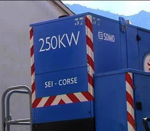 Des groupes électrogènes mis en place en attendant Des groupes électrogènes mis en place en attendant