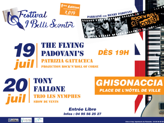 Ghisonaccia : la 1ere Edition Festival de I Belli Scontri c'est ce week-end Ghisonaccia : la 1ere Edition Festival de I Belli Scontri c'est ce week-end