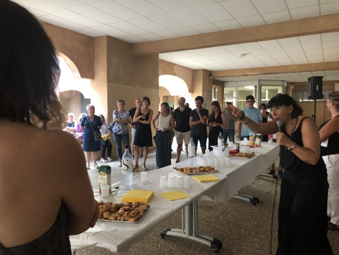 Caroline Lajus quitte le Lycée Polyvalent de Balagne pour le lycée de Corti