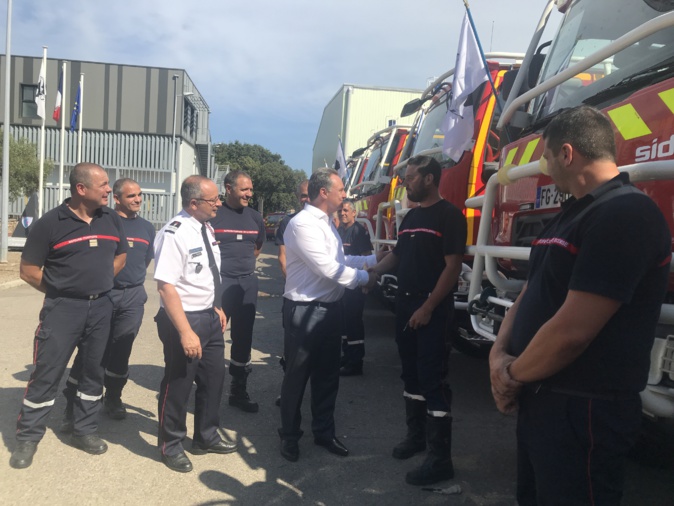 De nouveaux véhicules pour le SIS Haute-Corse De nouveaux véhicules pour le SIS Haute-Corse