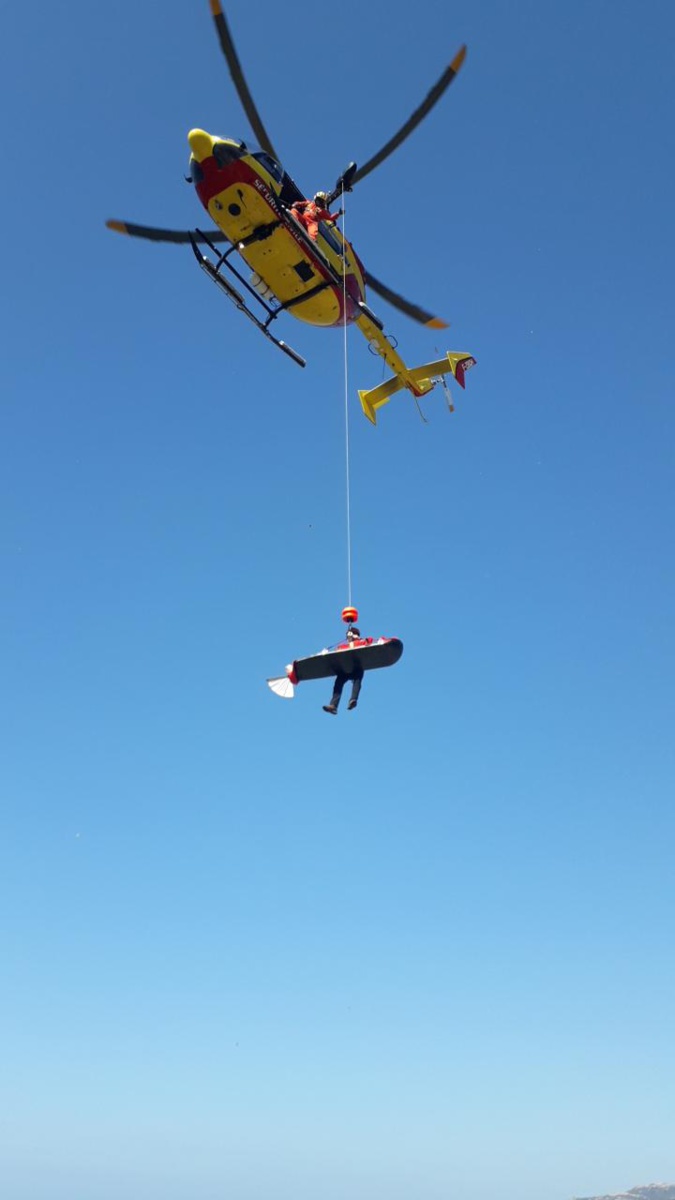 Un homme chute dans les rochers à Calvi Un homme chute dans les rochers à Calvi