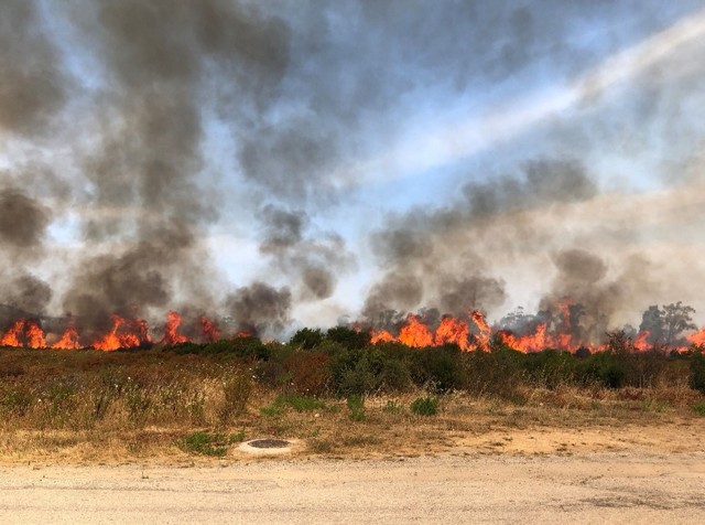 Des renforts aériens à Calenzana. Trois pompiers incommodés par la fumée