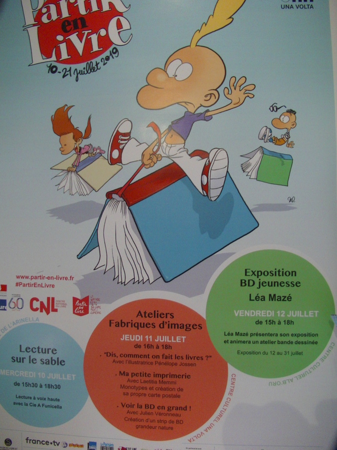 Bastia : « Partir en livre » à … partir de ce mercredi !