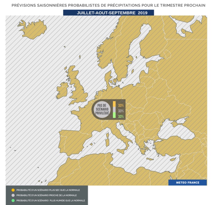 Tendance des températures pour l'été ! Tendance des températures pour l'été !