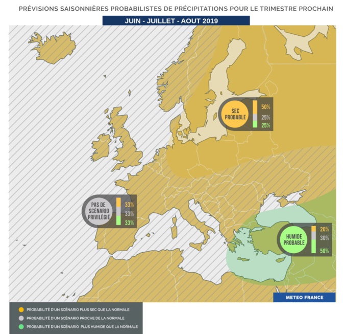 Peu de pluies attendues ! Peu de pluies attendues !
