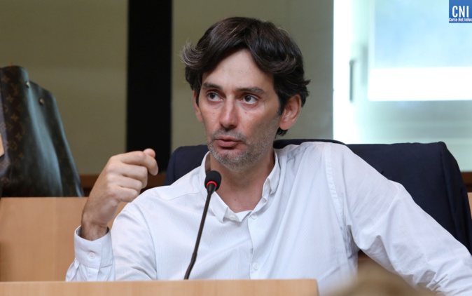 Julien Paolini, conseiller territorial du groupe Femu a Corsica. Photo Michel Luccioni.