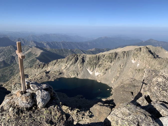 La photo du jour : le lac de Betaniella, vu du Rotondu