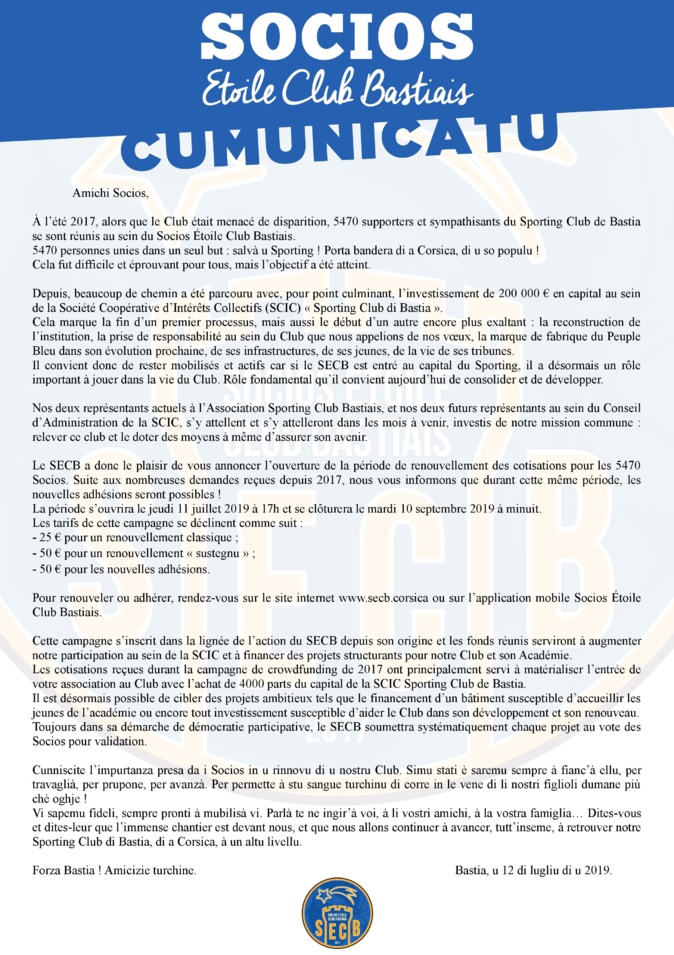 Football : le SECB encore et toujours les yeux dans les bleus Football : le SECB encore et toujours les yeux dans les bleus