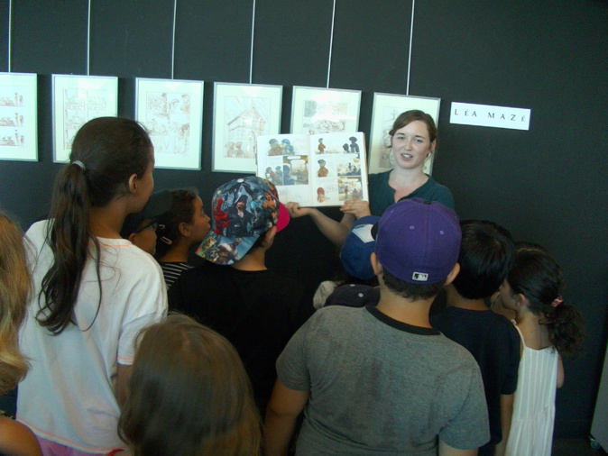 Bastia : Exposition et atelier BD avec Léa Mazé Bastia : Exposition et atelier BD avec Léa Mazé