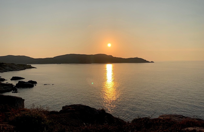 Coucher de soleil à la Revellata (Bruno Le Natur)