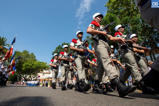 14-Juillet : après le défilé, au tour du feu d'artifice à Ajaccio