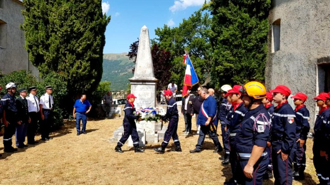 Olmi-Cappella : Les jeunes sapeurs-pompiers de Balagne aux cérémonies du-14 juillet 