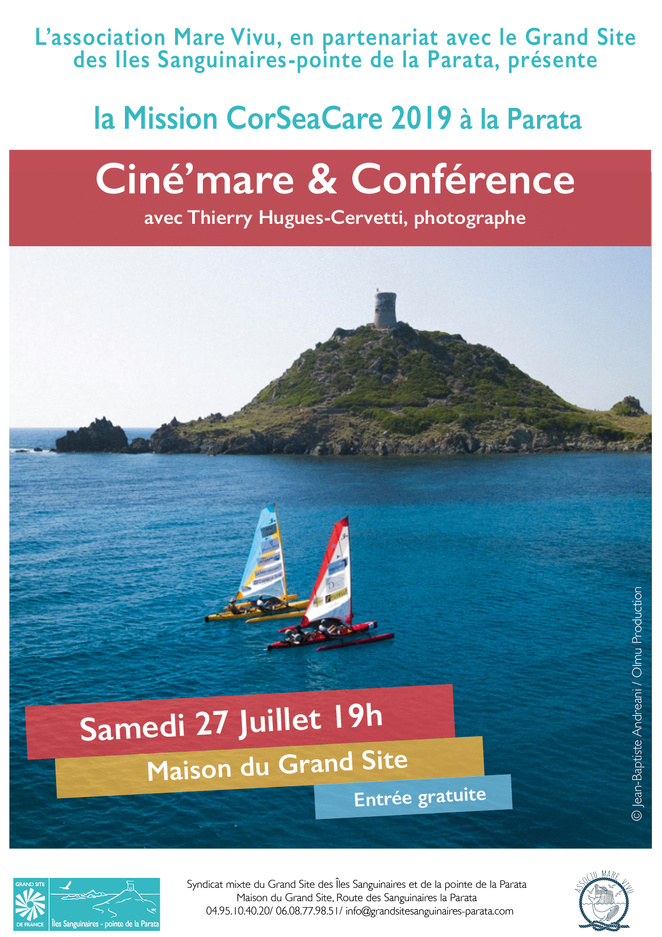Mission CorSeaCare : une conference à la Maison du Grand Site de la Parata le 27 juillet
