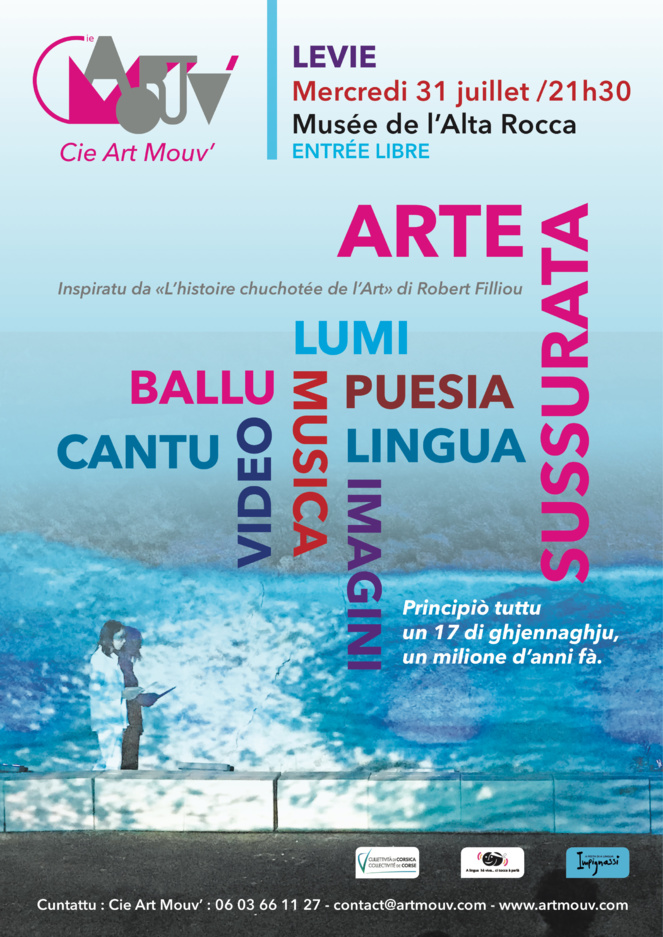 Arte, musica, poesia ce 31 juillet à Levie