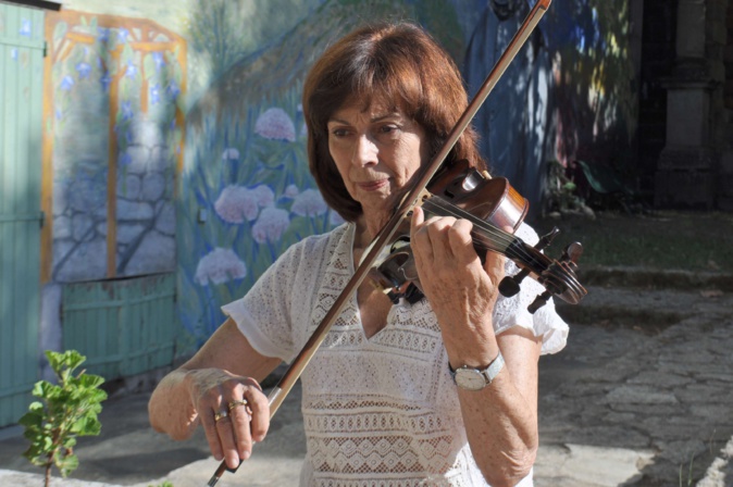Sorru in Musica : Christiane Picciocchi, violon elle aussi...