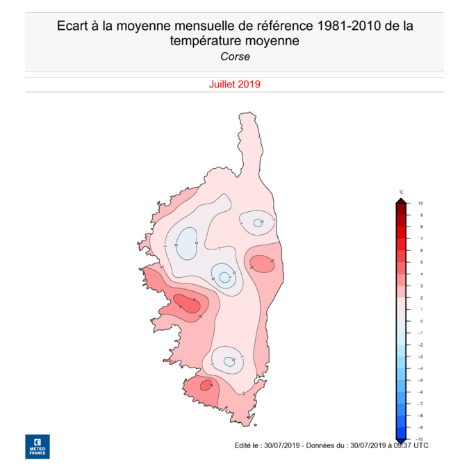 Comité de suivi de la sécheresse en Corse : les voyants sont au vert pour Météo France Comité de suivi de la sécheresse en Corse : les voyants sont au vert pour Météo France