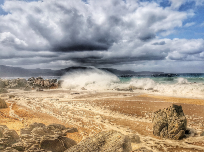 La photo du jour : Jour de tempête sur Propriano La photo du jour : Jour de tempête sur Propriano
