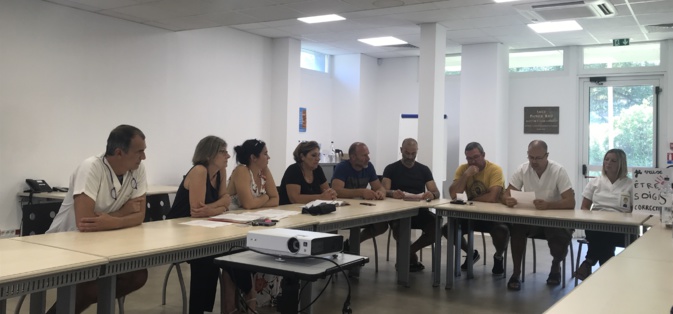 Josette Risterucci : "on a l'impression que l'ARS veut gagner du temps" à l'hôpital de Bastia Josette Risterucci : "on a l'impression que l'ARS veut gagner du temps" à l'hôpital de Bastia