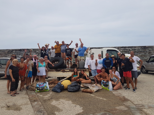 Centuri : Une opération de nettoyage inédite des fonds marins et du littoral