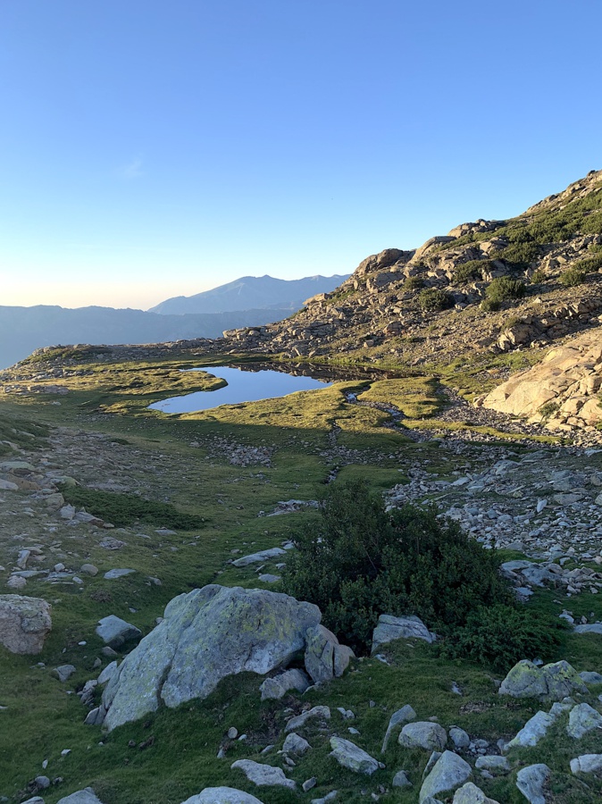 La photo du jour : le cœur du lac d'Ochji Neri