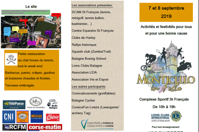  Munticellu in festa pè Evan : le Lions club Balagne se mobilise 