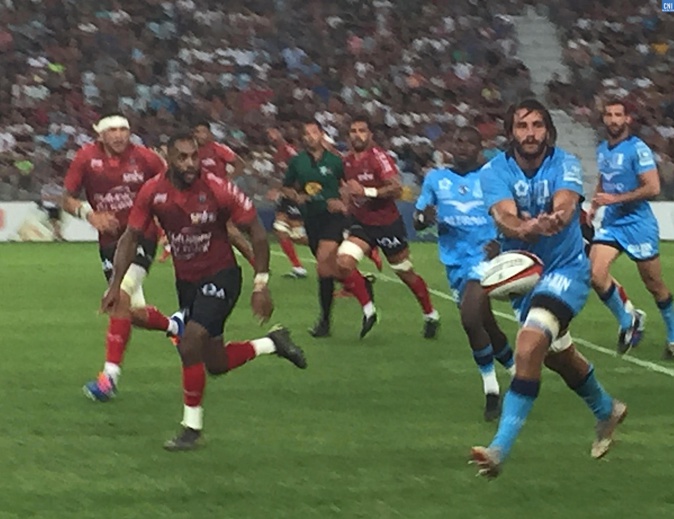 Rugby : Toulon finit mieux que Montpellier devant 7 500 spectateurs à Furiani ! Rugby : Toulon finit mieux que Montpellier devant 7 500 spectateurs à Furiani !