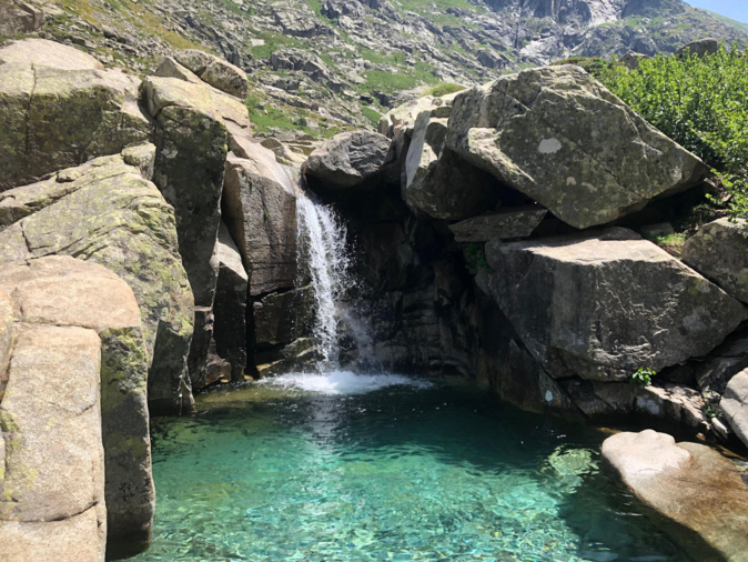 La photo du jour : la cascade de la Restonica