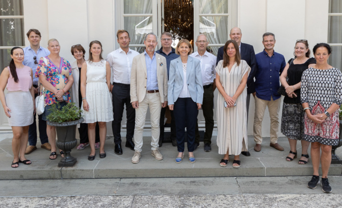 Des parlementaires suédois à la préfecture de Corse Des parlementaires suédois à la préfecture de Corse