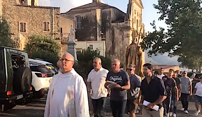 VIDEO - Sant'Agustinu festighjatu in Montemaiò