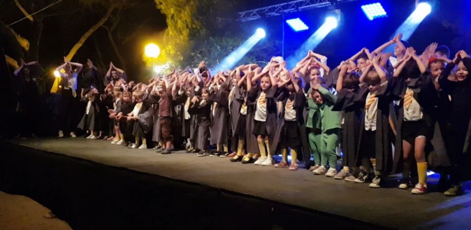 Les enfants pour le final Les enfants pour le final