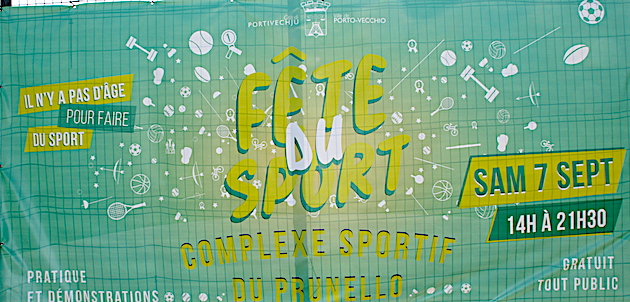 Samedi la 9e Fête du Sport de Porto-Vecchio