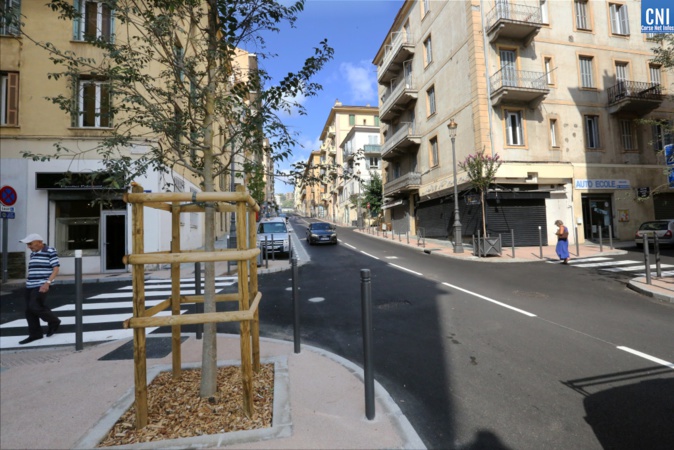 Ajaccio : L’avenue Beverini-Vico de nouveau ouverte à la circulation Ajaccio : L’avenue Beverini-Vico de nouveau ouverte à la circulation