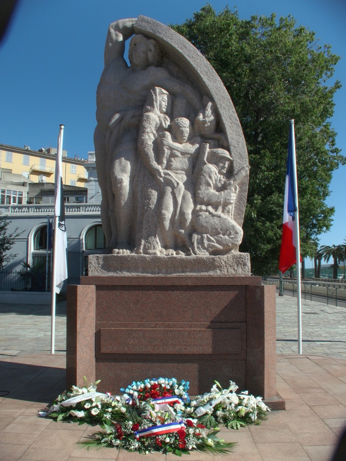 EN IMAGES - Le 76ème anniversaire de l’insurrection libératrice de la Corse célébré à Bastia 