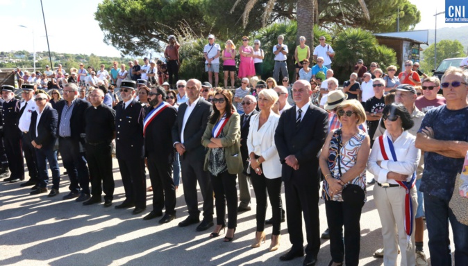 EN IMAGES - ​Les élèves de Porticcio commémorent le 76e anniversaire de la libération de la Corse