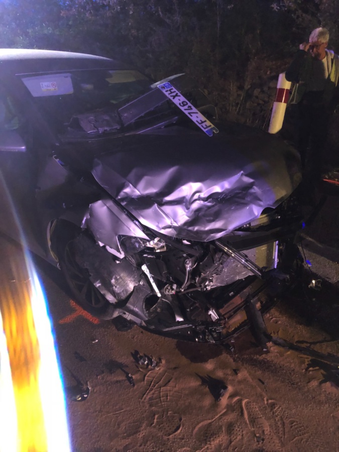 Le choc a été violent Le choc a été violent