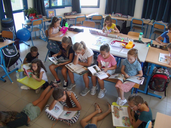«Le quart d’heure de lecture quotidien» très apprécié à l'école Toussaint Massoni à Biguglia «Le quart d’heure de lecture quotidien» très apprécié à l'école Toussaint Massoni à Biguglia