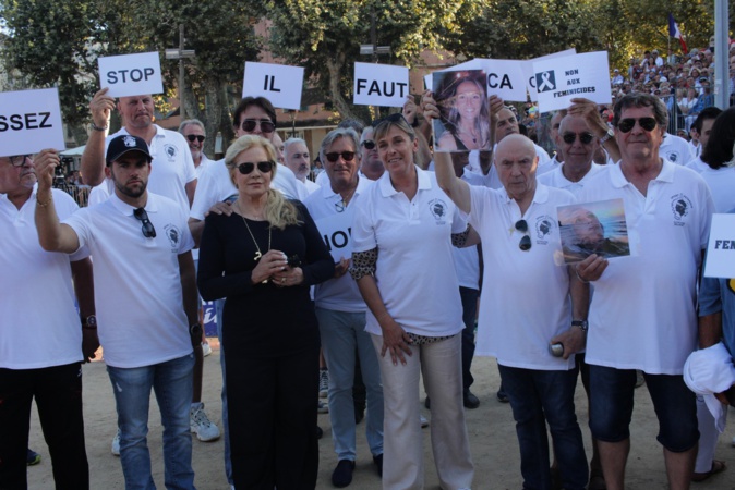 Artistes, personnalités et sportifs mobilisés à L'Ile-Rousse contre les féminicides