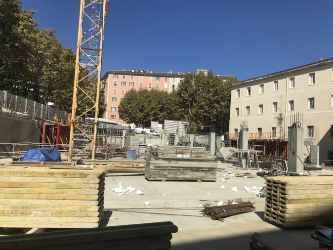 Bastia : Livraison du parking Gaudin en Décembre, mise en service en Février 2020 Bastia : Livraison du parking Gaudin en Décembre, mise en service en Février 2020