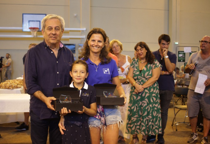 Alexandra et Sophie Santelli du CNC récompensées par Ange Santini Alexandra et Sophie Santelli du CNC récompensées par Ange Santini